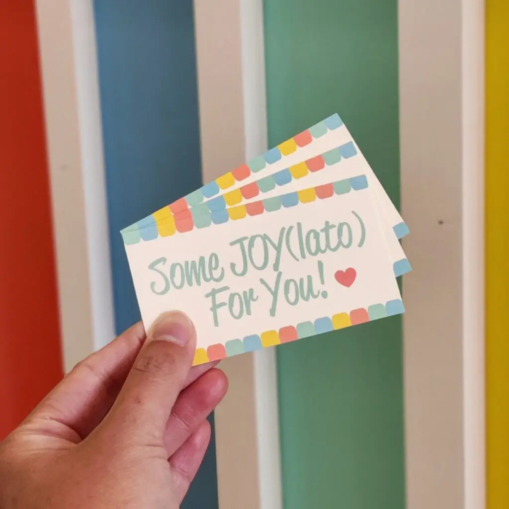 Angela's Gelato Gift Certificates